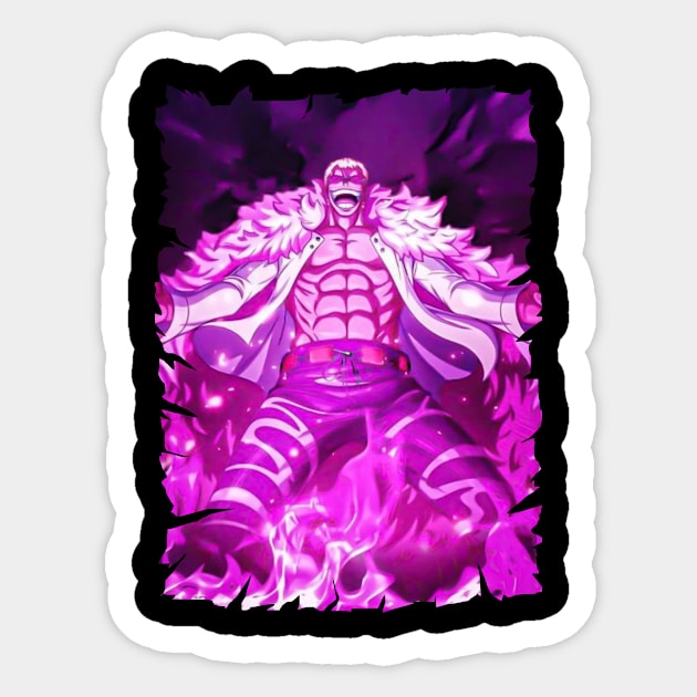 DONQUIXOTE DOFLAMINGO MERCH VTG Sticker by feliksiau